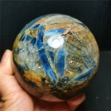 1311.6G Natural beautiful Blue Kyanite Sphere Ball Quartz Crystal Healing WD1357 picture
