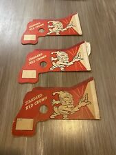 RARE 1938 LOU FOX CHICAGO STANDARD OIL RED CROWN SNAPPY Lot (3) picture