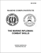 178 Page USMC CORPS INSTITUTE THE MARINE RIFLEMAN: COMBAT SKILLS Manual on CD picture