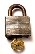 Vintage Master Lock Padlock. Cool Key. picture