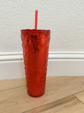 NEW Starbucks Winter Holiday Jeweled Tumbler - Red picture