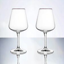 Set Of Two Villeroy & Boch Ovid Red Wine Glasses 8.5