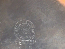 Small Pewter Bowl Queen City Silver Co, Cincinnati Ohio picture