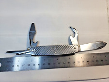 VTG 1995 CAMILLUS US MILITARY UTILITY KNIFE MULTI TOOL FOR PARTS OR REPAIR NEEDS picture