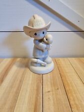 Precious Moments Love Rescued Me Fireman & Puppy Figurine picture