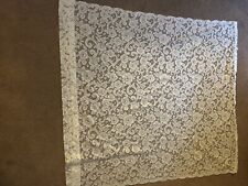Vintage Tablecloth Hand Crocheted 42