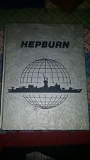 USS HEPBURN FF-1055 1975-1976 WESTPAC CRUISE BOOK  HTF  picture