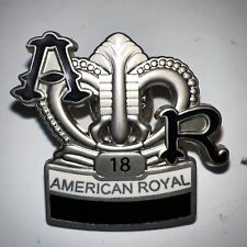 RARE AR American Royal 2018 Silver Lapel Pin picture
