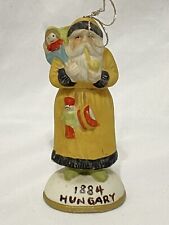 Vintage - 5.5” Santa Claus Hungary 1884 Christmas Figurine Holiday picture