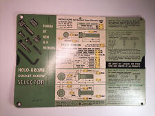 Holo-Krome Socket Screw Selector  picture