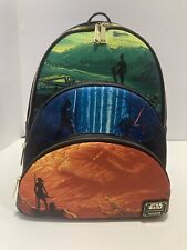2023 Disney Parks Star Wars The Force Awakens Loungefly Backpack Disney 100 BNWT picture