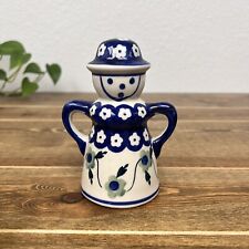 Salt Shaker Vintage Hand Crafted in Poland 110 picture