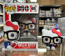 Funko Pop Sanrio: Hello Kitty - Hello Kitty Nerd Vinyl Figure with protector picture