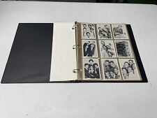 1982 Complete Set of 90 Music Nostalgia Trading Cards, Sleeved in Binder, Elvis picture