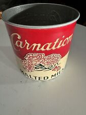Rare Carnation Malted Milk Soda Fountain Cannister picture