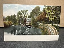 Taunton, Massachusetts boat club postcard ￼ picture