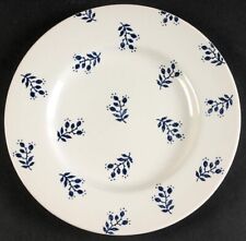 Set of 2 Kate Reversed by RALPH LAUREN 8 3/8” Salad Plates Blue & White Flowers picture