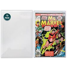 10X Comic Book Plastic Toploader Protector Case Fits Silver, Bronze Age & Modern picture