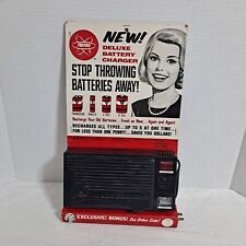 Vintage Fedtro Battery Charger Powerhouse Deluxe 1965 Advertising Fallout Style picture
