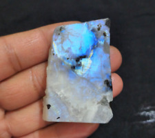 100% Natural Attractive Rainbow Moonstone Raw 250.20 Crt Moonstone Rough Jewelry picture