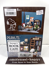 Re-Ment Snoopy's BOOK CAFE Miniature Figure Complete Box Set of 8 JP Toys figure picture