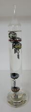 Galileo Liquid Thermometer Hand-blown Glass 10 1/2 inches picture