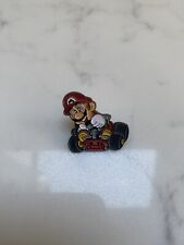 Vintage 1990s Super Mario Kart Enamel Pin Badge (Official Nintendo). picture