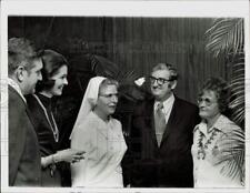 1973 Press Photo The Robbies & Carbonell's, co-chairman of Mercy Hospital Ball picture