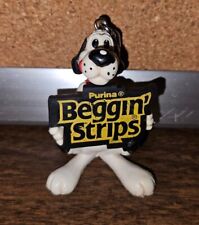 Vtg 1992 RALSTON PURINA BEGGIN STRIPS DOG FOOD FIGURE KEY CHAIN Advertising picture