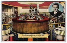 1944 Postcard Jack Dempsey's Broadway Restaurant The Meeting Place Of The World picture
