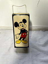 Vintage Avon Disney Mickey Mouse Bubble Bath Plastic Bottle & Box 4.5oz. picture