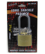 (3pcs) 40Mm Long Shank Padlock X Lock With Keys picture