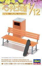 Hasegawa Park Bench & Trash Can picture