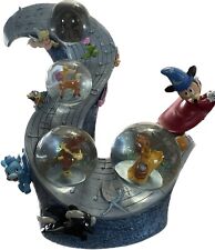 **Extremely RARE** DISNEY AUCTIONS LE350 Fantasia-Sorcerer Mickey snowglobe picture