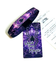 ZOX **WEAVE YOUR MAGIC** Silver Single Large Wristband w/Card NIP picture