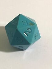 Slightly darker blue moldvay ? mentzer ? icosahedron d20 dnd dice 082023cAE picture