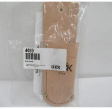 Buckingham Buck Knife Sheath Accessory Tool Utensil Leather Light Brown 4089 E27 picture
