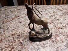 Home Interiors Master Piece Porcelain Wilderness Elk. By Homco picture