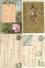FANTASY DUTCH EARLY CARDS 1884-1895 Period 24 Vintage Postcards (L4178) Part 2 picture
