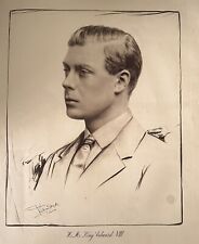 H.M. King Edward VIII Photogravure by Vandyk 1936 picture
