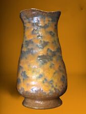 Mid Century Decor MCM Royal Haeger Orange Peel Lava Glaze Art Pottery Vase picture