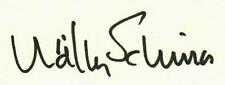“Mercury Astronaut” Wally Schirra Hand Signed 3X5 Card COA picture