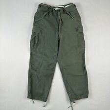 US Military Korean War M-1951 Shell Field Trousers Regular Medium Ripcord Pants  picture