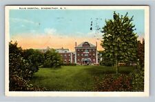 Schenectady NY, Historic Ellis Hospital Grounds New York c1925 Vintage Postcard picture