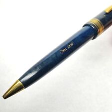 OMAS A.M.87 Ballpoint Pen Briarwood Blue Vintage 80s Used Good From Japan picture