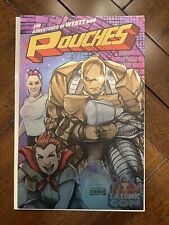 The Adventures of Wyatt & Pouches Metal Cover LACC 2023 #20/40 Signed by NATWA picture