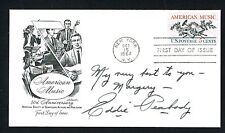 Eddie Peabody (d. 1970) signed autograph auto First Day Postal Cover FDC picture