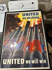 Original WW II Poster 
