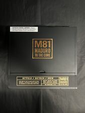 Drew Estate Hetfield Blackened M81 Corona Doble Empty Cigar Box 8.75x 7.75x2.25 picture