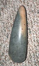 ASIAN ORIGINAL STONE TOOL RELIC CHISEL AXE CELT BLADE NATIVE WEAPON INDONESIA picture